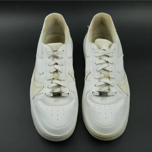 Nike AF1 PLT.AF.ORM Summit Triple White Sneaker DJ9946-100 Air Force 1 Women 9.5 - Image 7