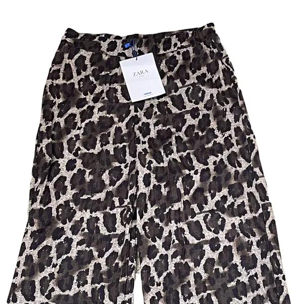 Zara Womens Trafaluc Pants Size Small Camo Pull‎ On Camoflauge 26X30 - Image 2