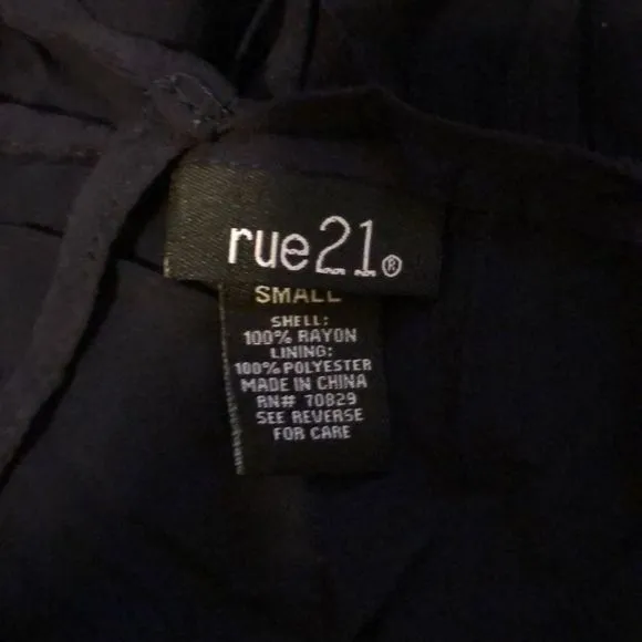 5/$30 🎈 Rue21 women’s small navy blue anchor‎ dress - Image 4