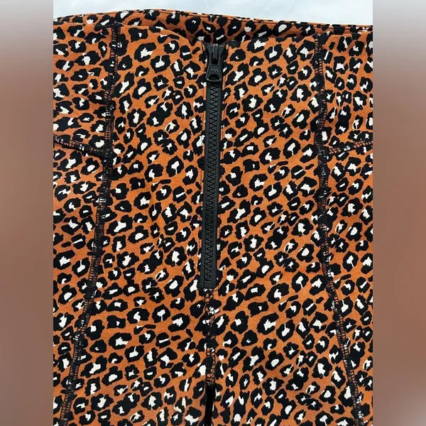 Free People Leopard Print biker Shorts - Image 2