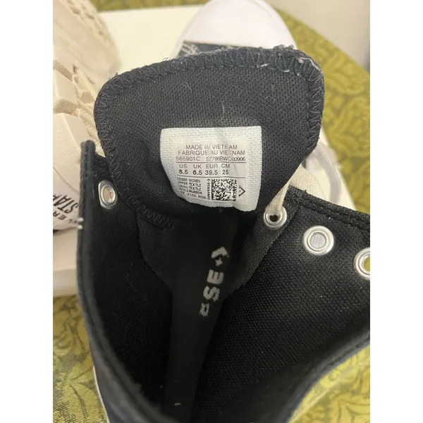 Converse Chuck Taylor All Star Hi High Lugged 2.0 Platform Canvas Sneakers 8.5 - Image 8