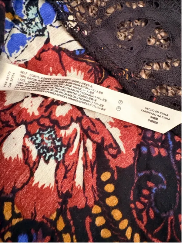 Free People "Who's Sorry Now" Slip Dress Size M - Image 11