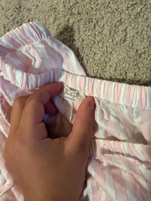Brandy Melville striped sparkly pants  - Image 3