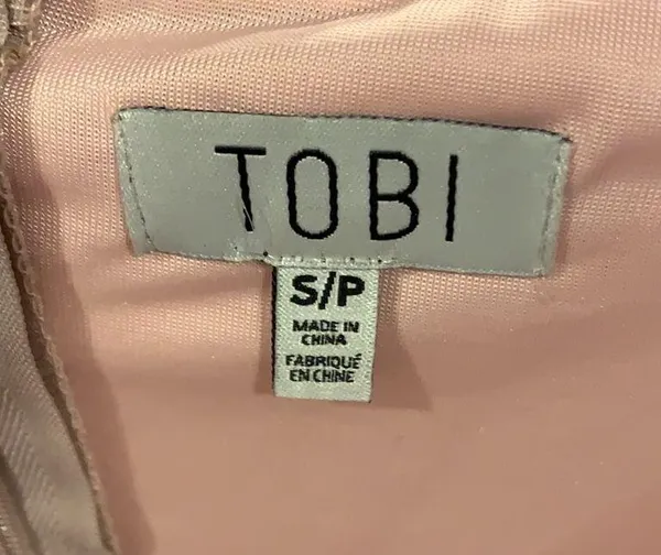 Tobi On The Plunge Mauve Purple Bodycon Dress - Image 7