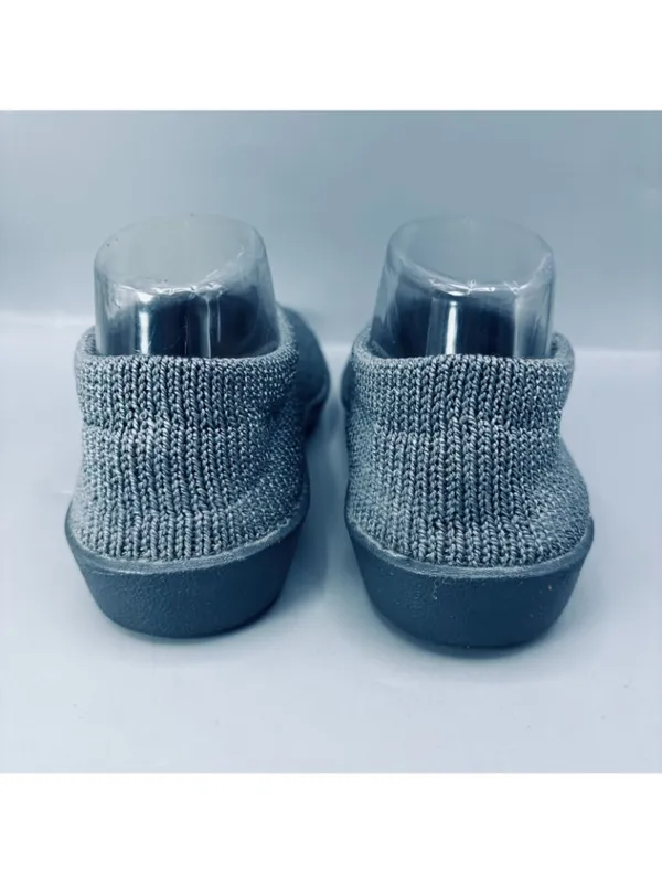 Arcopedico Sec V Slip-On Slippers Shoes Womens 8 Gray Stretch Knitted Textured - Image 4