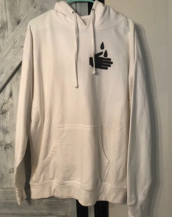 The Comfy White Hoodie Super Cute & Comfy - Image 2