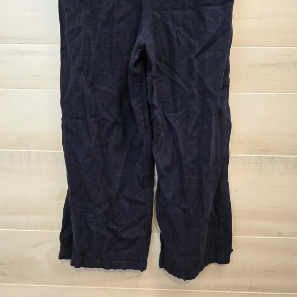 {LT} Abercrombie & Fitch Navy Strapless Pant Romper - Image 4