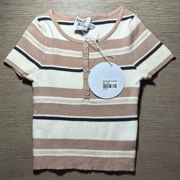 Princess Polly Orla Short Sleeve Top Multi - Image 8