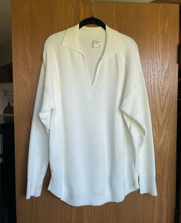 OFFLINE by Aerie Home Stretch Polo Sweater - Image 3