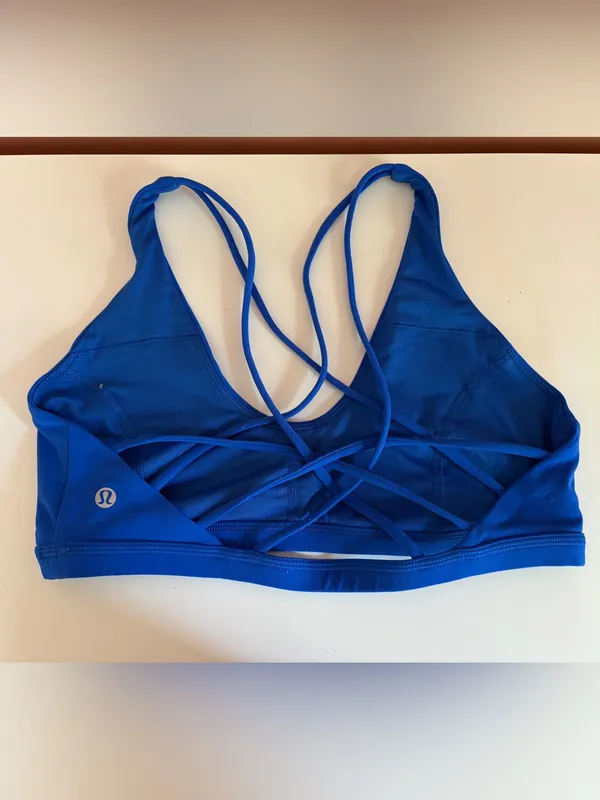 lululemon athletica Royal Blue Strappy Sports Bra - Image 2