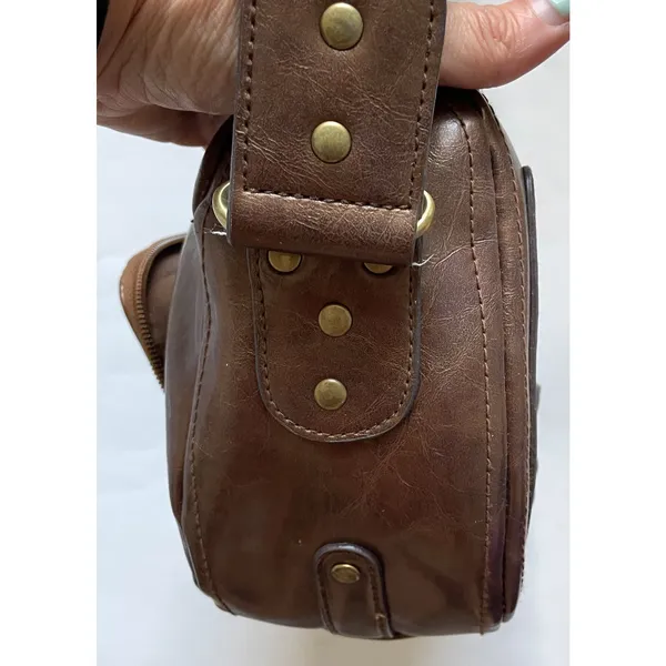 Rosetti Shoulder Bag Bronze 12"x 8" - Image 4