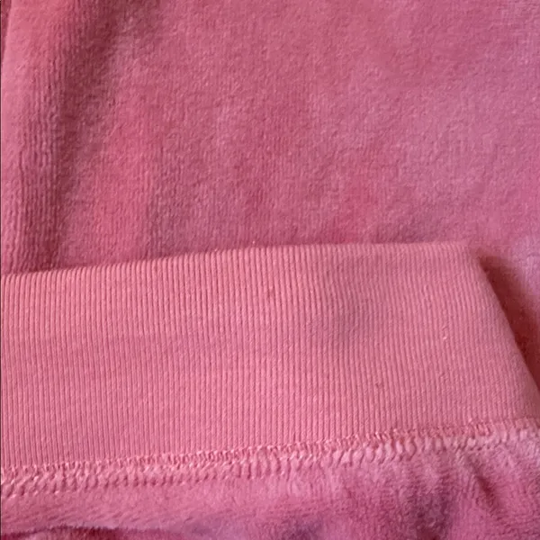 Y2K Juicy Couture Pink Velour Lounge Pants Size L - Image 5