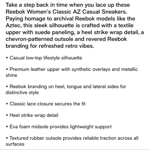 Reebok Classic Low-Top Sneaker in White, Light Gray & Black - Image 10