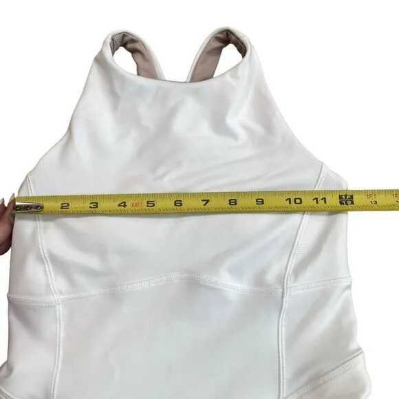 Lululemon Women’s‎ Size 2 Court Crush Tennis Dress Solid White Sporty New - Image 13