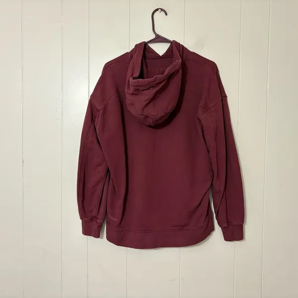 Lululemon Perfectly Oversized Hoodie Burgundy Maroon Size 4 - Image 8