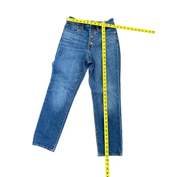 Madewell The Perfect Vintage Jean in Barnsdale Wash: Button-Front Edition size 26 - Image 4