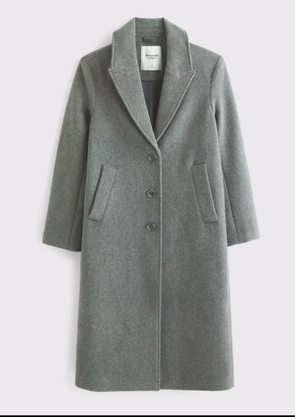 Abercrombie Wool-Blend Tailored Topcoat - Image 3