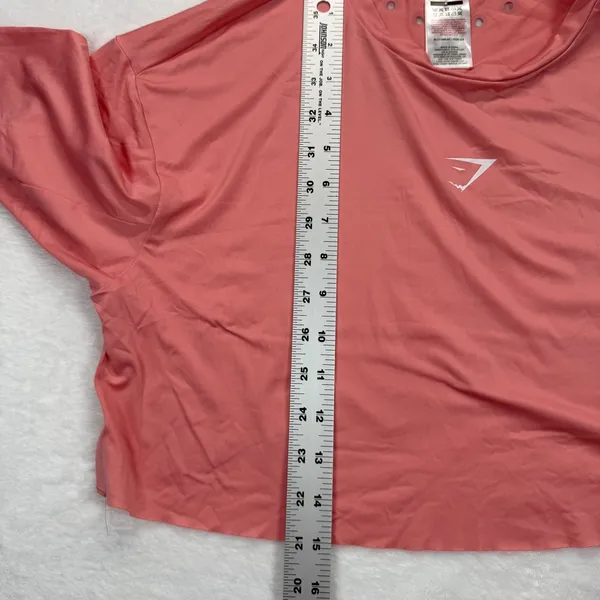 Gymshark‎ Cropped Training T-Shirt Vented Back Short Sleeve Top Small - Image 3