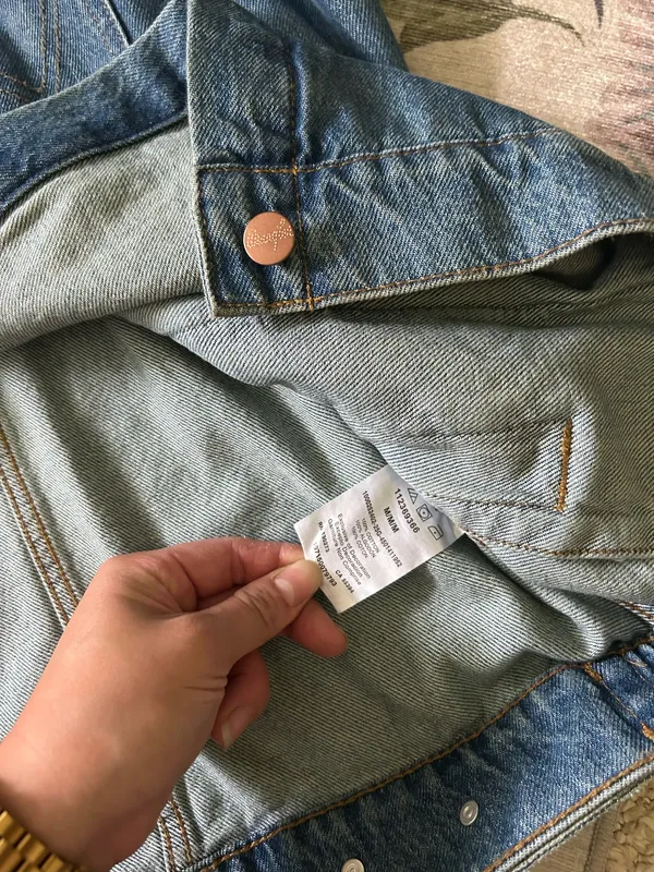 OVERSIZED WRANGLER denim jacket  - Image 11
