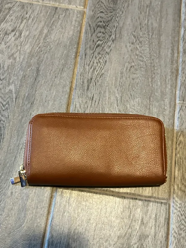 A New Day brown double zip wallet - Image 6