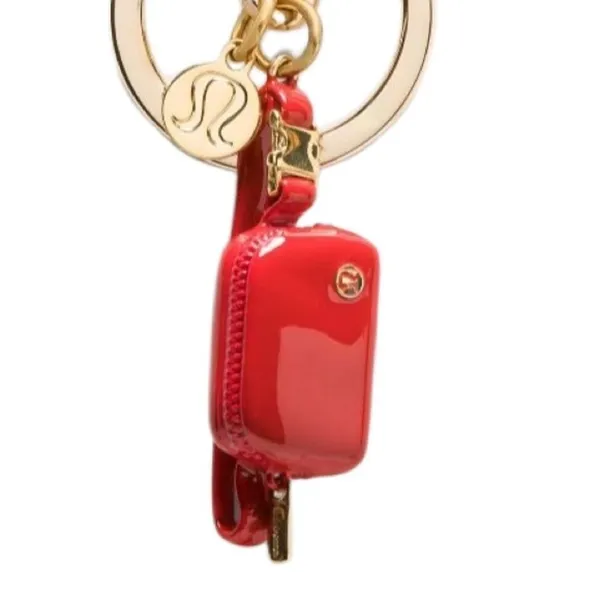 Everywhere Belt Bag Key Charm Lululemon Red - Image 2