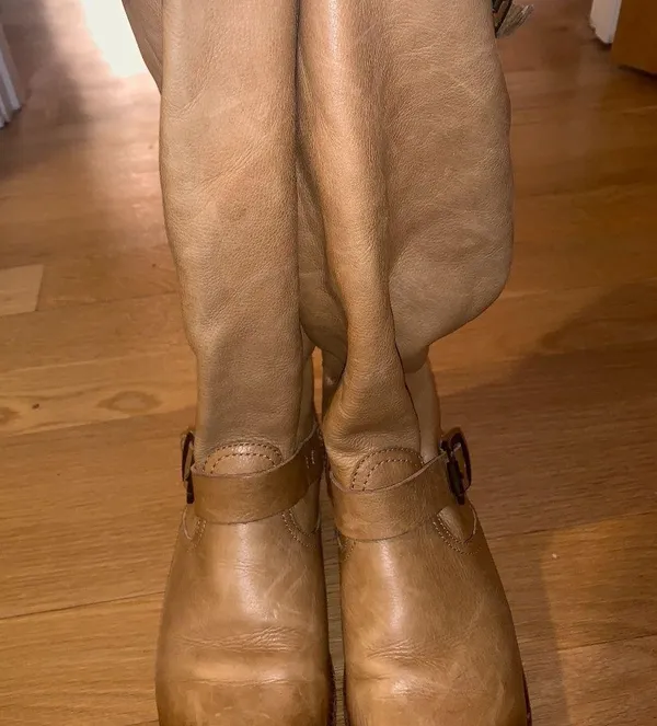 Frye Veronica short camel rugged riding Boot - Image 4