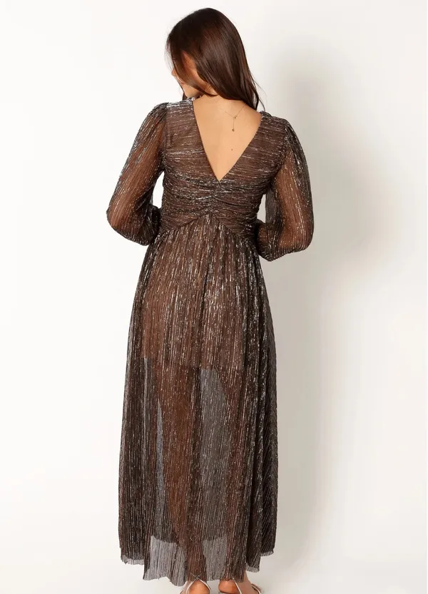 Petal and Pup Long Sleeve Midi Dress - Image 3