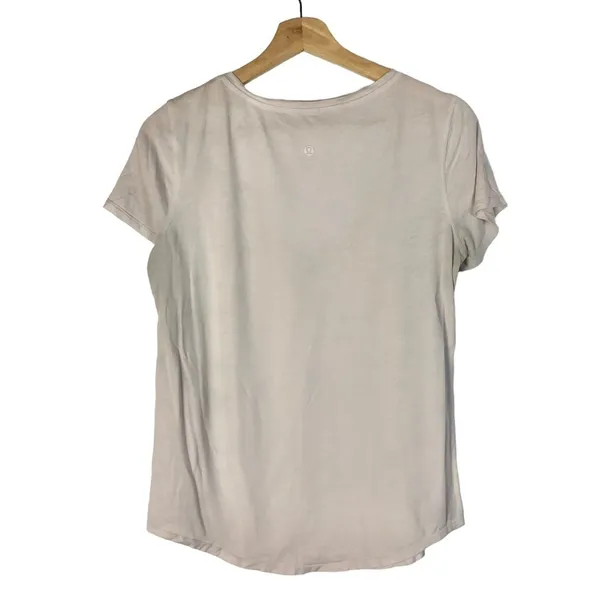 Lululemon Love Tee V Pink Glow Short Sleeve Athletic T-Shirt 6‎ - Image 4