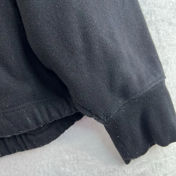 Old Navy Active XL Sweatshirt Loose‎ Dolman Sleeve Drawstring Hem Black Jack - Image 5