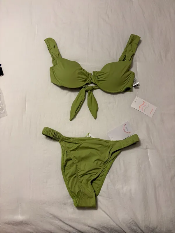 Dippin' Daisy's Olive Green Verona Underwire Bikini Top - Image 4