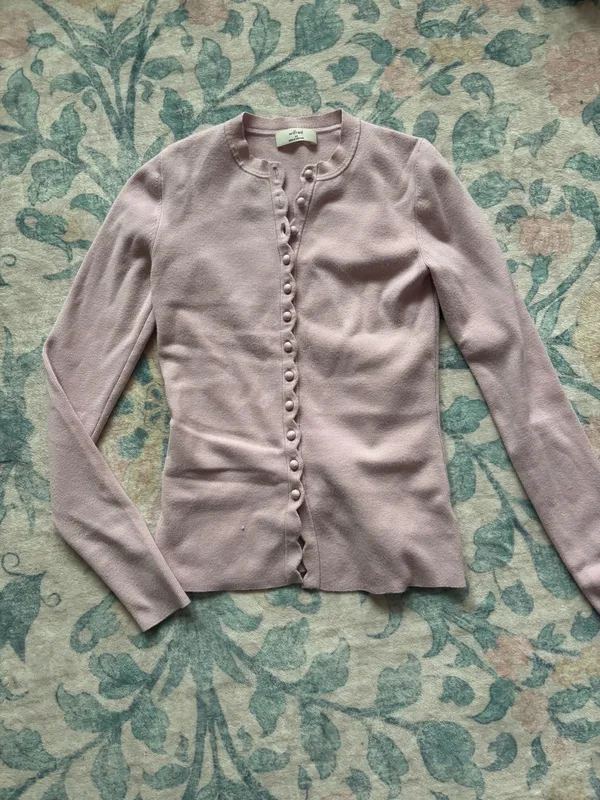 Aritzia light pink cardigan  - Image 2