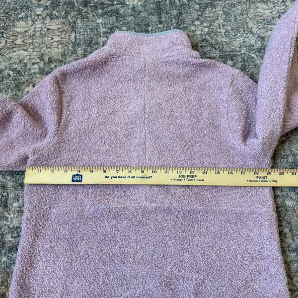 Patagonia Women's Reclaimed Fleece Pullover Quarter-Zip Hazy Purple Women M - Image 5