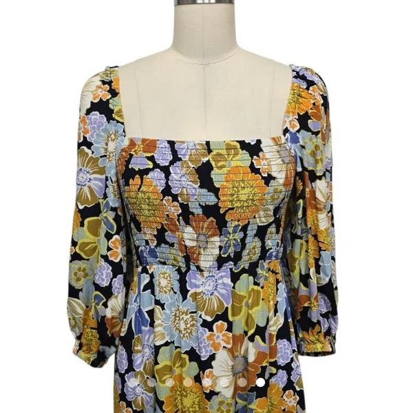 L*Space Dakota floral maxi Dress size Small - Image 8