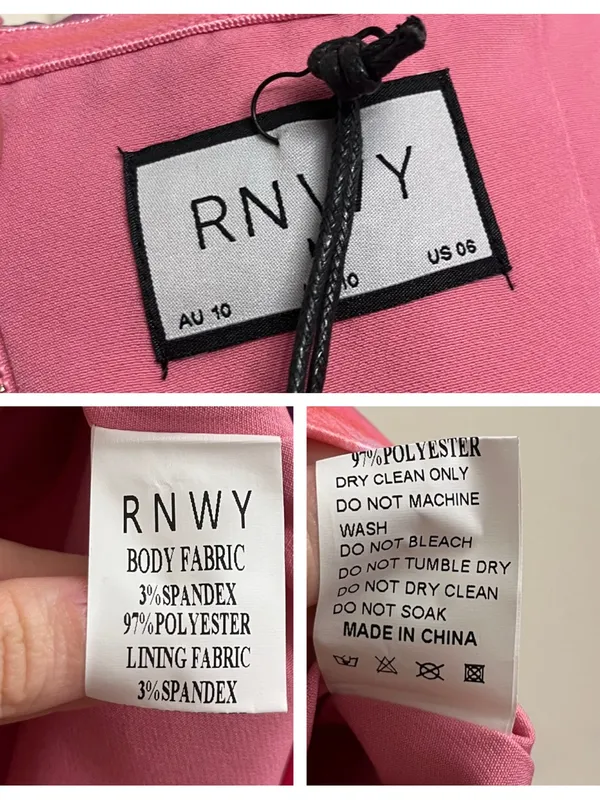 Runaway The Label Charlie Strapless Mini Dress Medium US 6 - Image 7