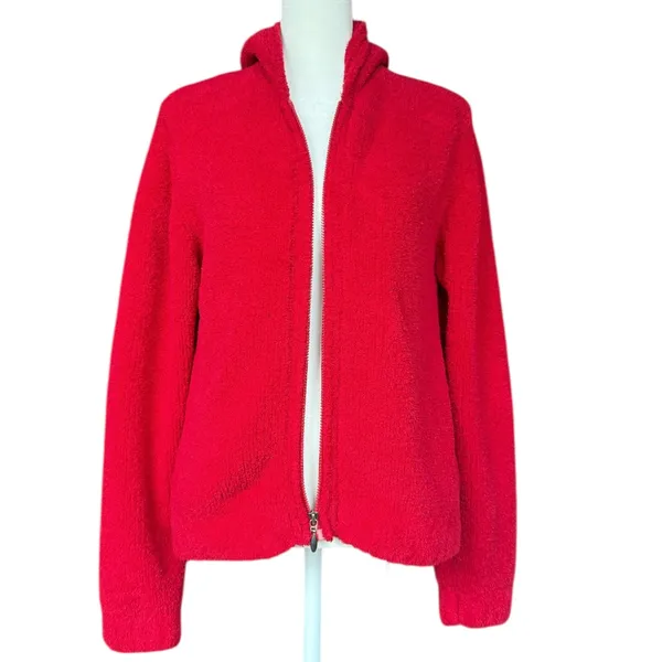 Columbia Full Zip Red Hoodie Jacket‎ Sz M - Image 4