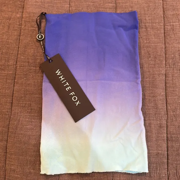 White Fox Boutique Feeling Pretty Mini Skirt Topaz Gradient - Image 7