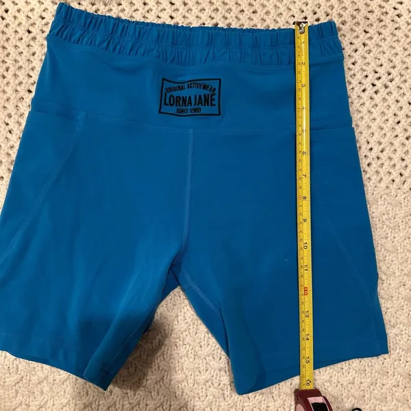 Lorna Jane Teal Activewear Shorts small size - Image 8