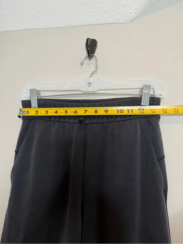 Lululemon Softstreme High Rise Pants Womens 4 Black Wide Leg Lounge Casual - Image 7