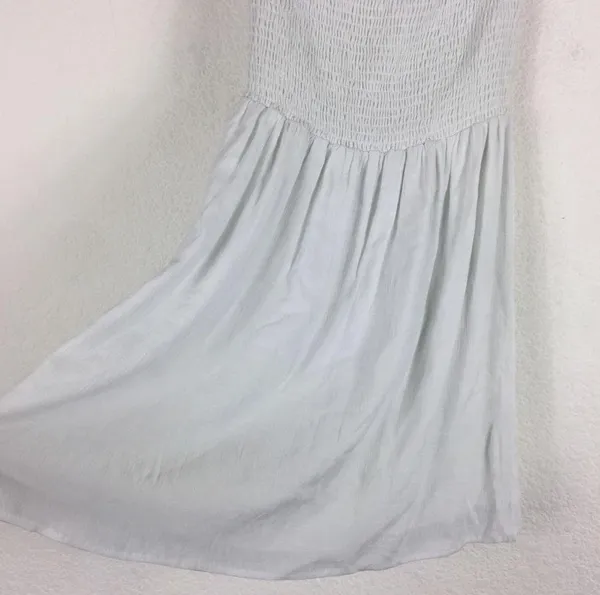 Show Me Your MuMu Dolly Smocked White Mini Dress Medium - Image 12