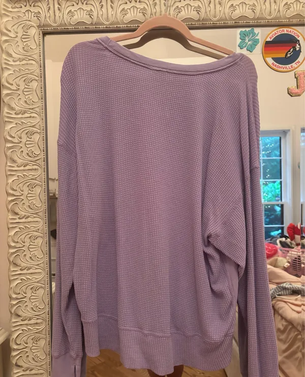 OFFLINE by Aerie Top Waffle - Image 2
