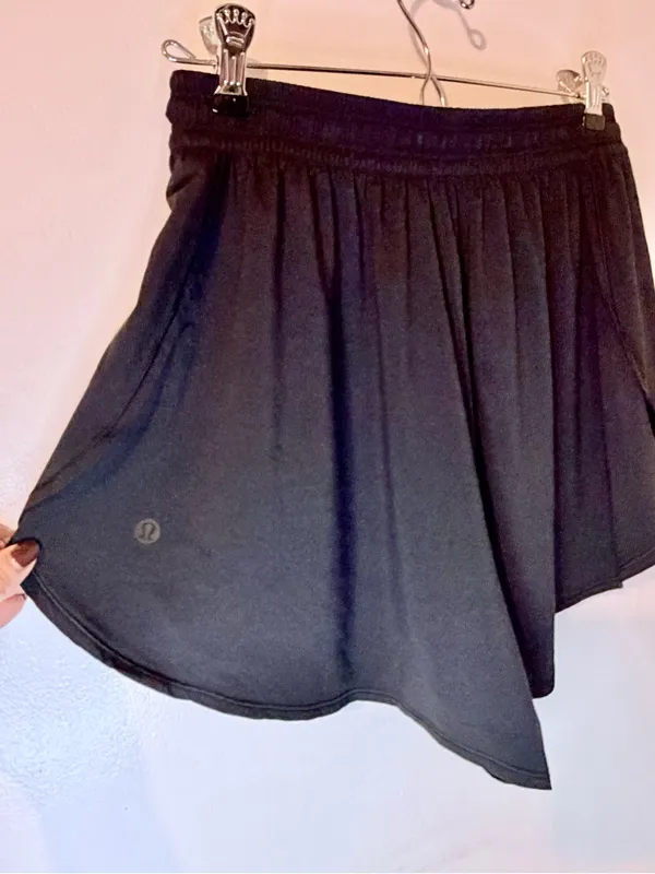 Lululemon Black Running Shorts Size 6 Drawstring 3” Inseam - Image 7