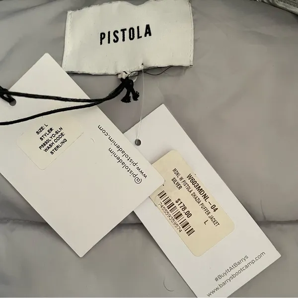 NWT: Pistola Shazia Metallic Puffer Jacket - Image 14