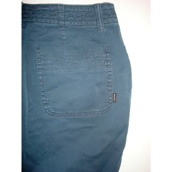 New NWT Womens 12 Prana Pants Sancho Slim Organic Dark Sky Blue Hike Climb Walk - Image 5
