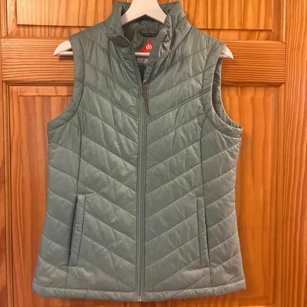 Columbia Size Medium Morning Light III Omni-Heat Blue Vest New Without Tags - Image 8