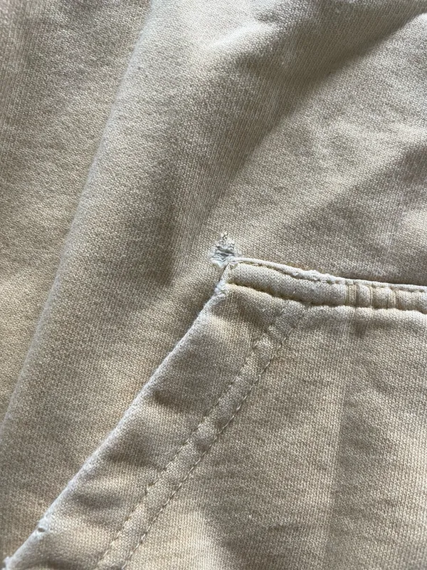Vintage yellow beach hoodie - Image 3