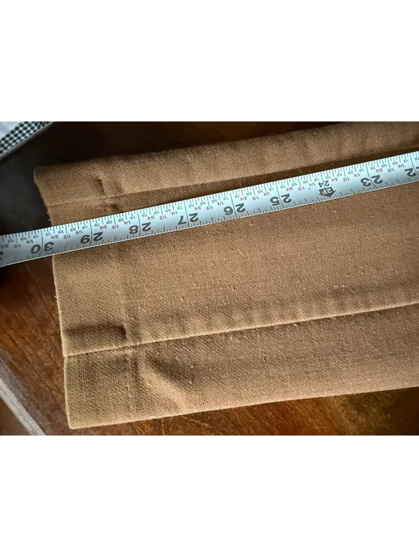 Boden Brown Slim Fit Dress Pants with Elastic Waistband - Image 7