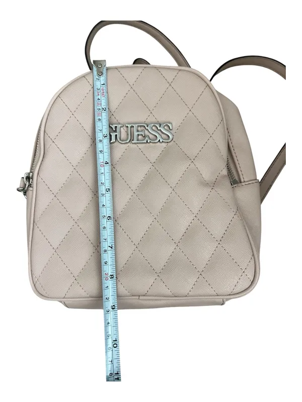 GUESS Quilted Blush Pink Mini Backpack - Image 11
