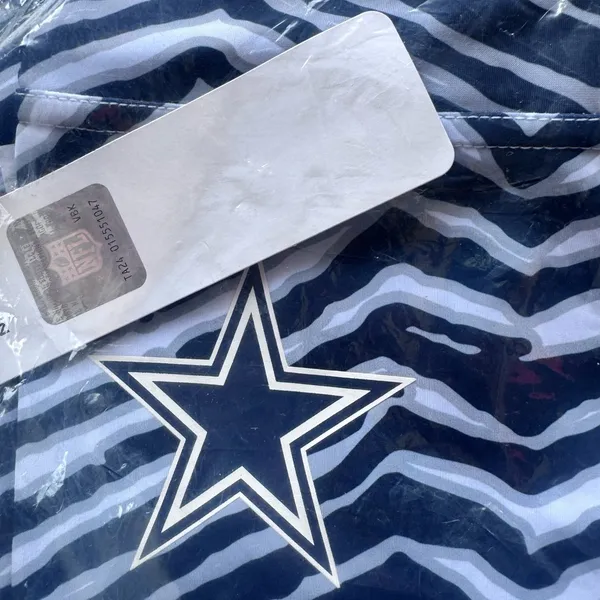 NWT Dallas Cowboys Zebra‎ Pattern Leggings - Small - Image 3