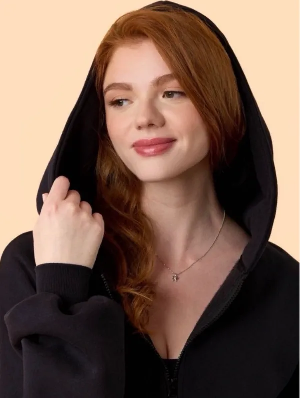 NWT! Blogilates Target X - Women's Marshmallow Full Zip Hooded Sweatshirt Size M - Image 10