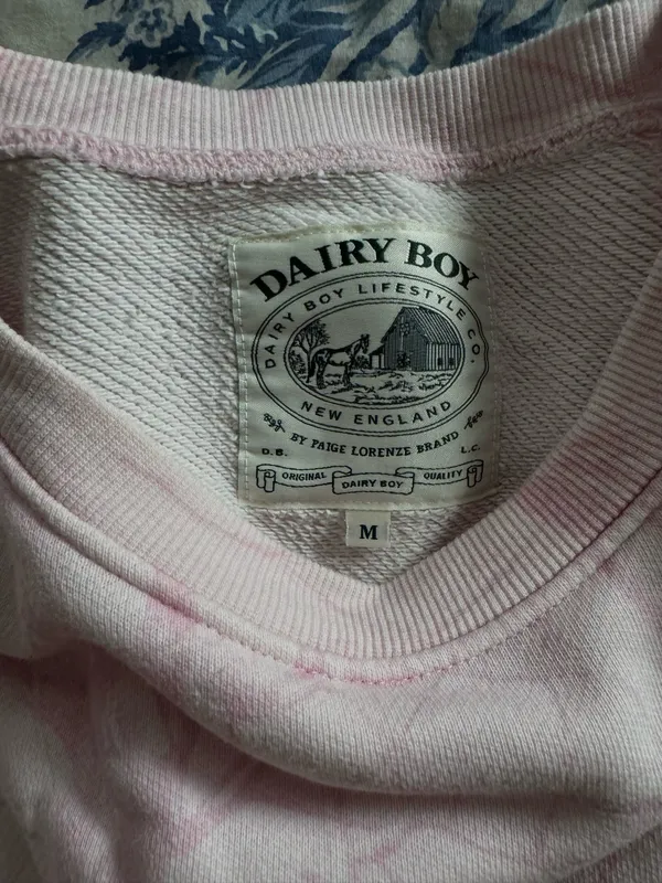 Dairy Boy Pink Camo crewneck  - Image 2